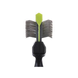 Четка за куче LES POOCHS MEDIUM GREEN DOUBLE