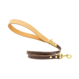 Повод за куче FLORENZE Chocolate Brown от естествена кожа